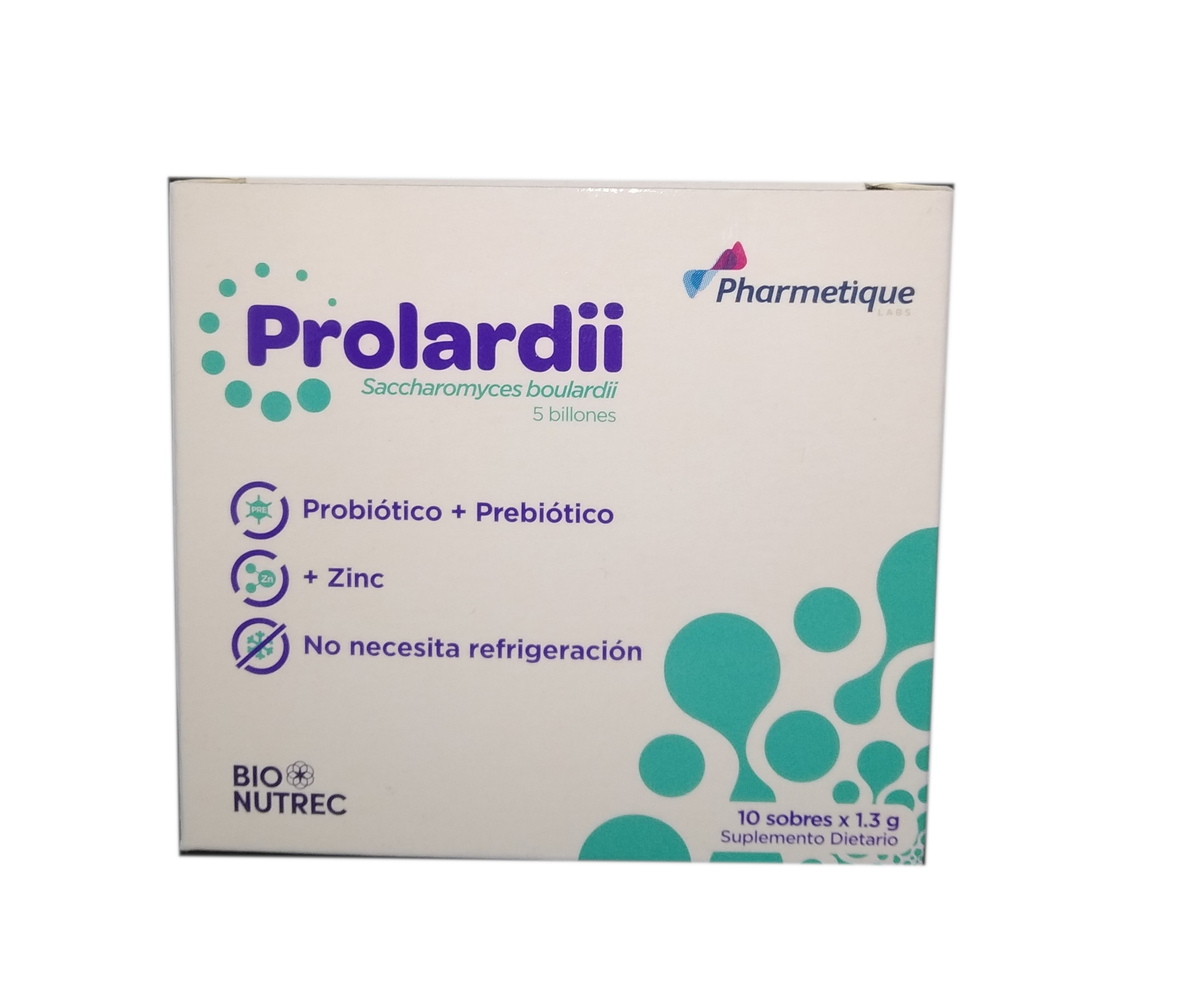 Prolardii Saccharomyces Boulardii Y Zinc X Sobre— Farmacorp